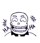 So..the skeleton ！！！（個別スタンプ：16）