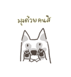 White-collar dog（個別スタンプ：20）