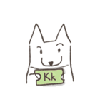 White-collar dog（個別スタンプ：22）