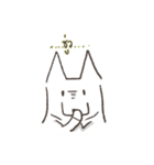 White-collar dog（個別スタンプ：28）