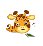 Here's Cute giraffe（個別スタンプ：32）