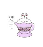 Little fat rabbit miracle（個別スタンプ：3）