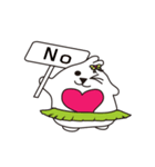 Little fat rabbit miracle（個別スタンプ：8）