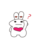 Little fat rabbit miracle（個別スタンプ：13）