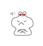 Little fat rabbit miracle（個別スタンプ：21）