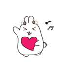 Little fat rabbit miracle（個別スタンプ：23）
