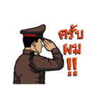 Police Senior（個別スタンプ：14）