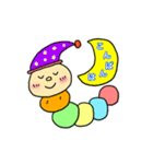 いもむしくんの日常スタンプ（個別スタンプ：2）