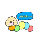 いもむしくんの日常スタンプ（個別スタンプ：36）