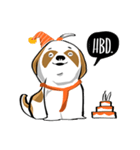 Mali Shih Tzu Dog.（個別スタンプ：5）
