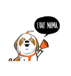 Mali Shih Tzu Dog.（個別スタンプ：10）