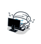 I'm a Snow Bear（個別スタンプ：22）