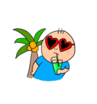 KUSOちゃん SUMMER（個別スタンプ：14）