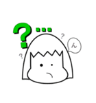デカ文字＆でか顔（1姫2太郎）スタンプです（個別スタンプ：22）