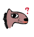 whos face（個別スタンプ：5）
