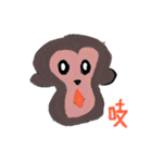 whos face（個別スタンプ：6）