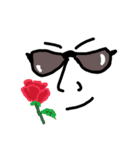 whos face（個別スタンプ：9）