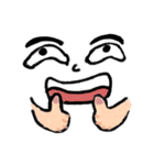 whos face（個別スタンプ：12）