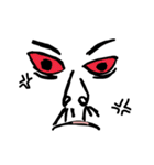 whos face（個別スタンプ：13）