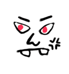 whos face（個別スタンプ：16）