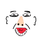 whos face（個別スタンプ：21）
