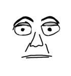 whos face（個別スタンプ：23）