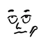 whos face（個別スタンプ：28）