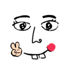 whos face（個別スタンプ：31）