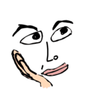 whos face（個別スタンプ：34）