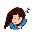 whos face（個別スタンプ：40）