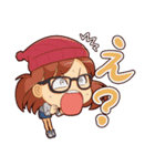 閉店時間まで奮闘する人達（個別スタンプ：10）