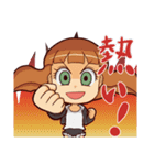閉店時間まで奮闘する人達（個別スタンプ：13）
