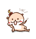 Cute OL Otter（個別スタンプ：1）