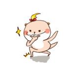 Cute OL Otter（個別スタンプ：3）