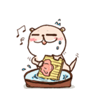 Cute OL Otter（個別スタンプ：7）