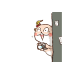 Cute OL Otter（個別スタンプ：15）