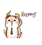 Cute OL Otter（個別スタンプ：20）
