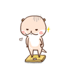 Cute OL Otter（個別スタンプ：21）