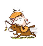 Cute OL Otter（個別スタンプ：30）