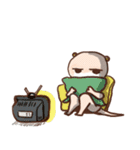 Cute OL Otter（個別スタンプ：32）