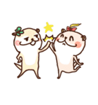 Cute OL Otter（個別スタンプ：39）