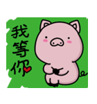 Tiger King ＆ Chume Pig-2（個別スタンプ：19）