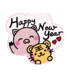 Tiger King ＆ Chume Pig-2（個別スタンプ：30）