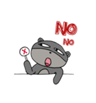 Buu bear of crazy（個別スタンプ：17）