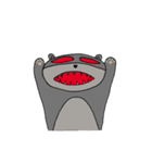 Buu bear of crazy（個別スタンプ：21）