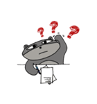 Buu bear of crazy（個別スタンプ：22）