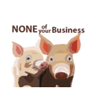 Pigs' Story（個別スタンプ：14）