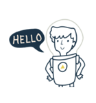 Alex the Astronaut（個別スタンプ：1）