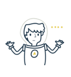 Alex the Astronaut（個別スタンプ：10）