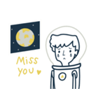 Alex the Astronaut（個別スタンプ：12）